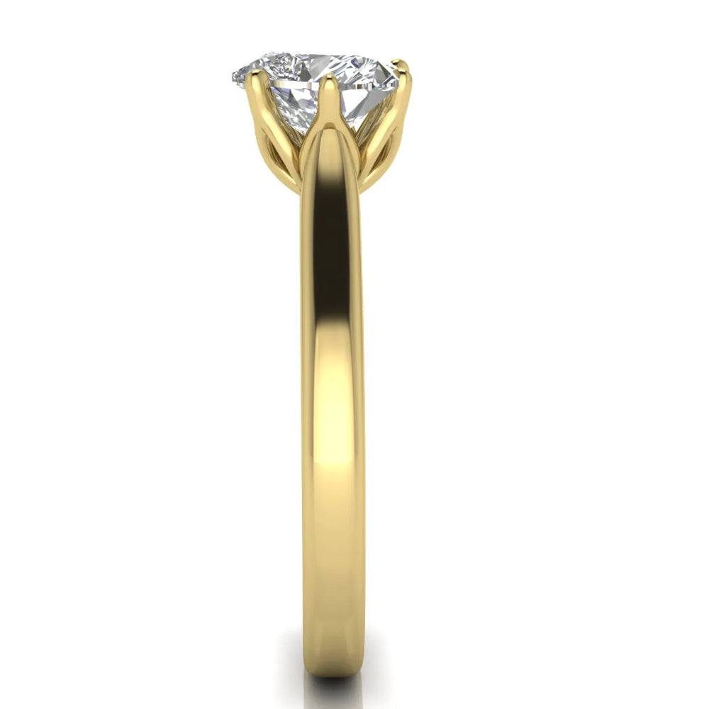 Classic Solitaire Ring with Elegant Center Stone
