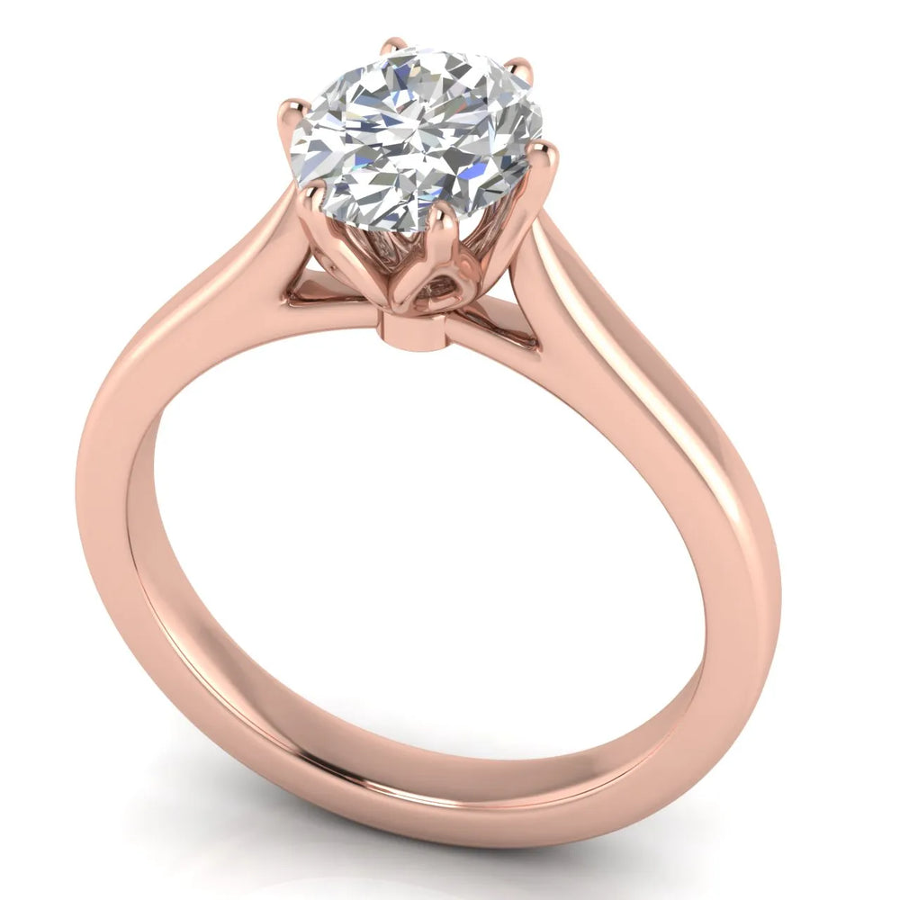 Classic Solitaire Ring with Elegant Center Stone