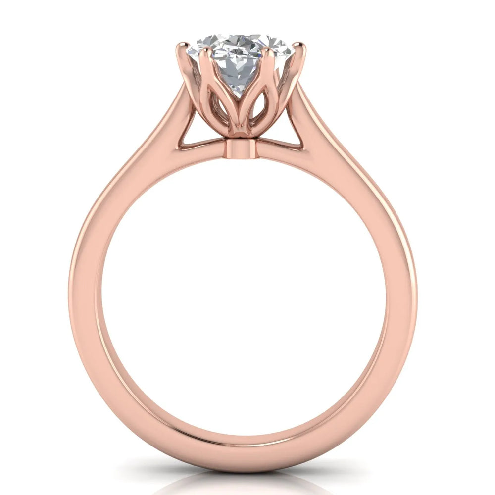 Classic Solitaire Ring with Elegant Center Stone