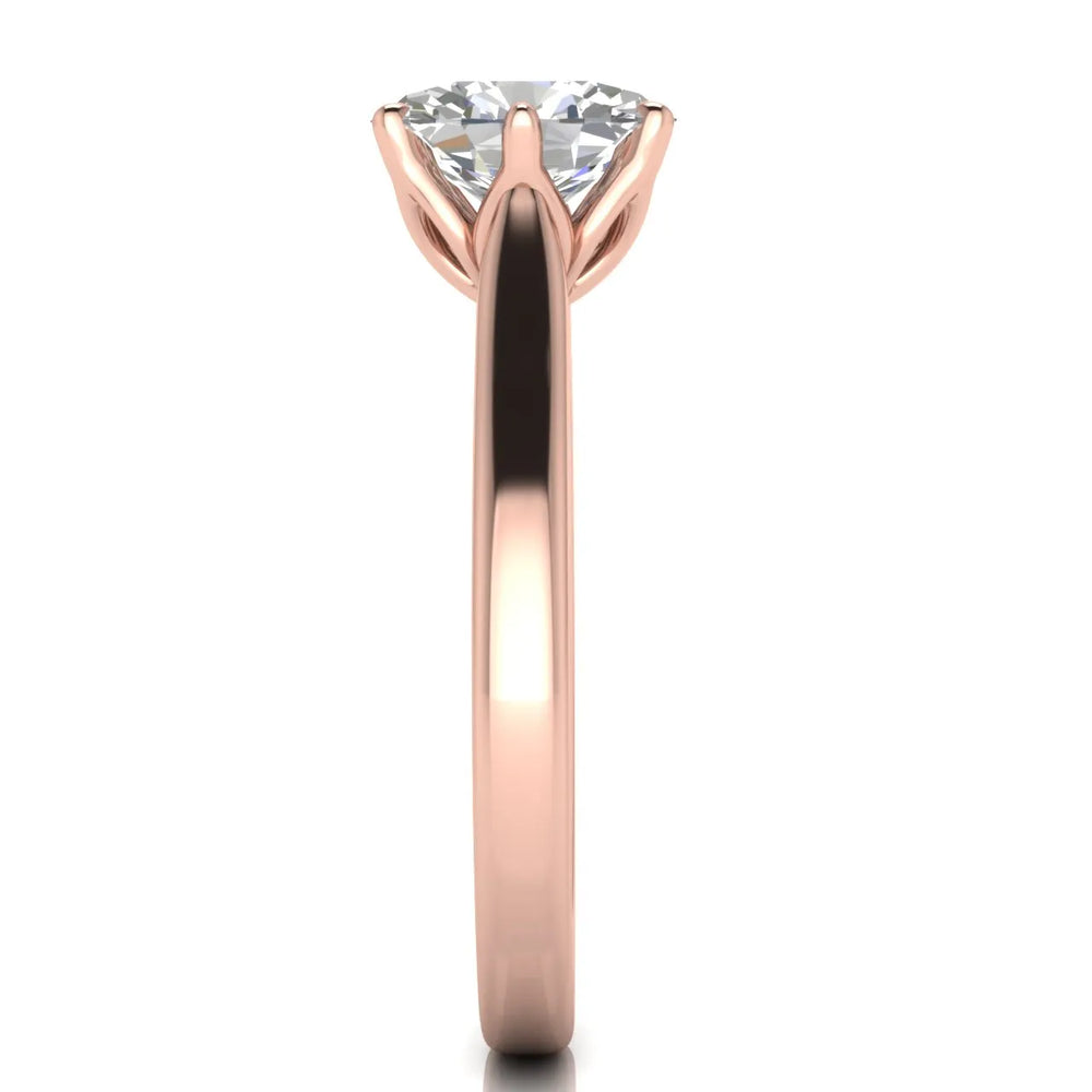 Classic Solitaire Ring with Elegant Center Stone