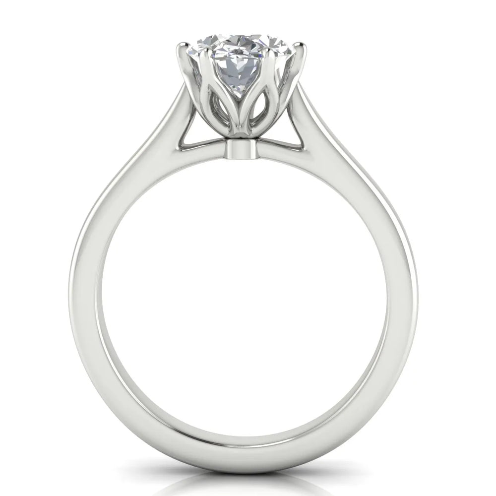 Classic Solitaire Ring with Elegant Center Stone