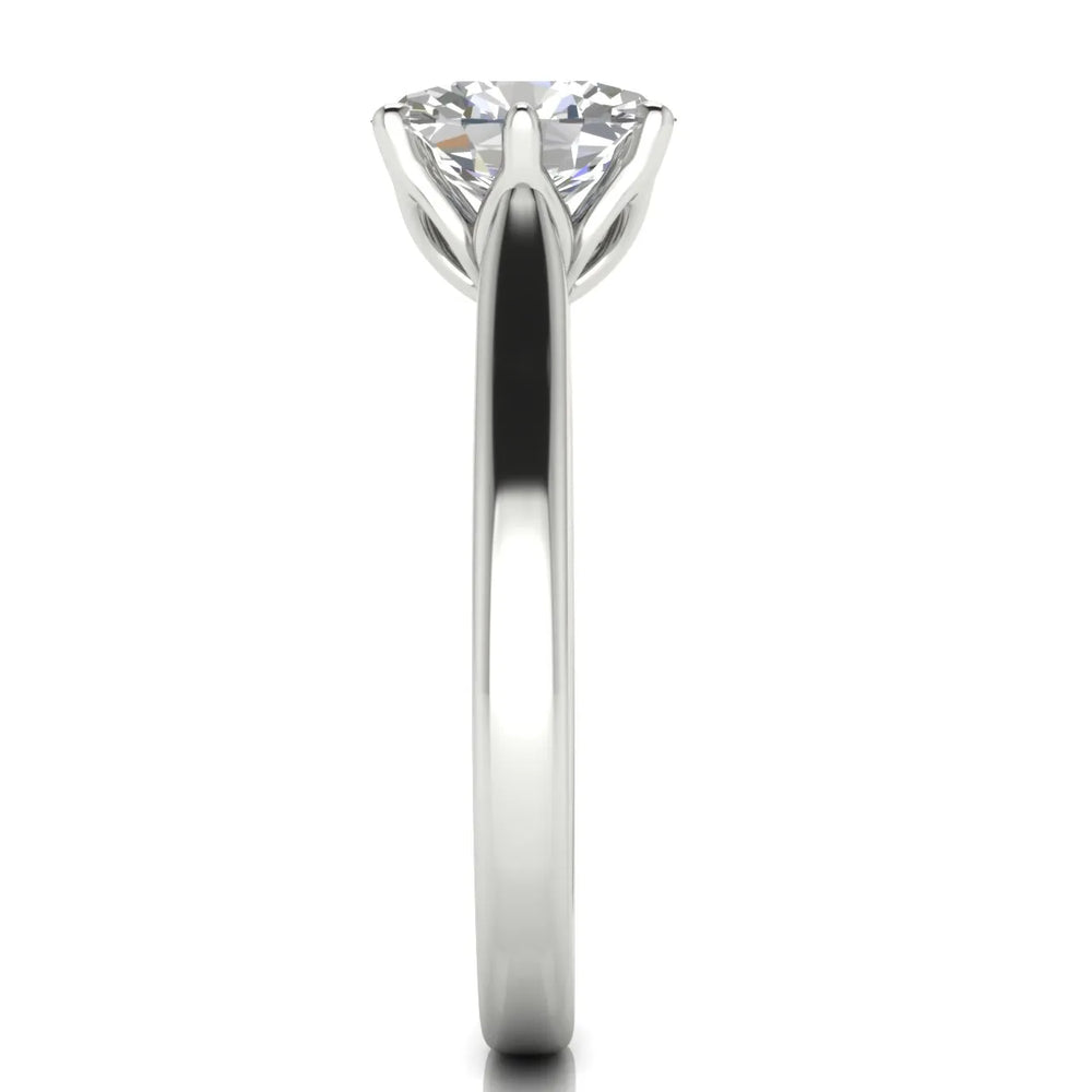 Classic Solitaire Ring with Elegant Center Stone
