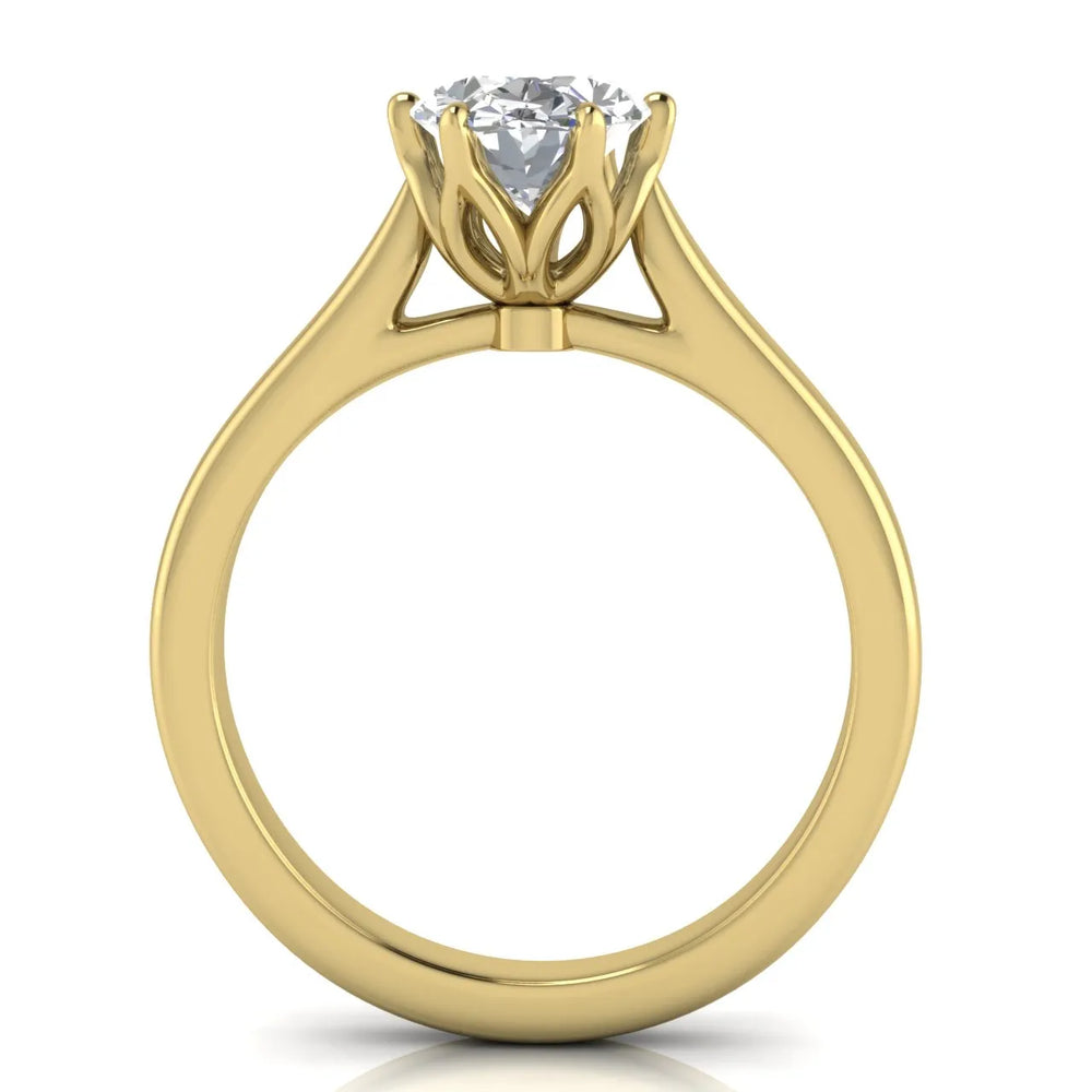 Classic Solitaire Ring with Elegant Center Stone