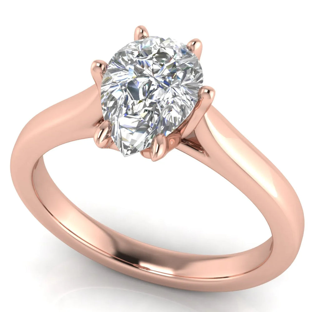 Classic Solitaire Ring with Elegant Center Stone