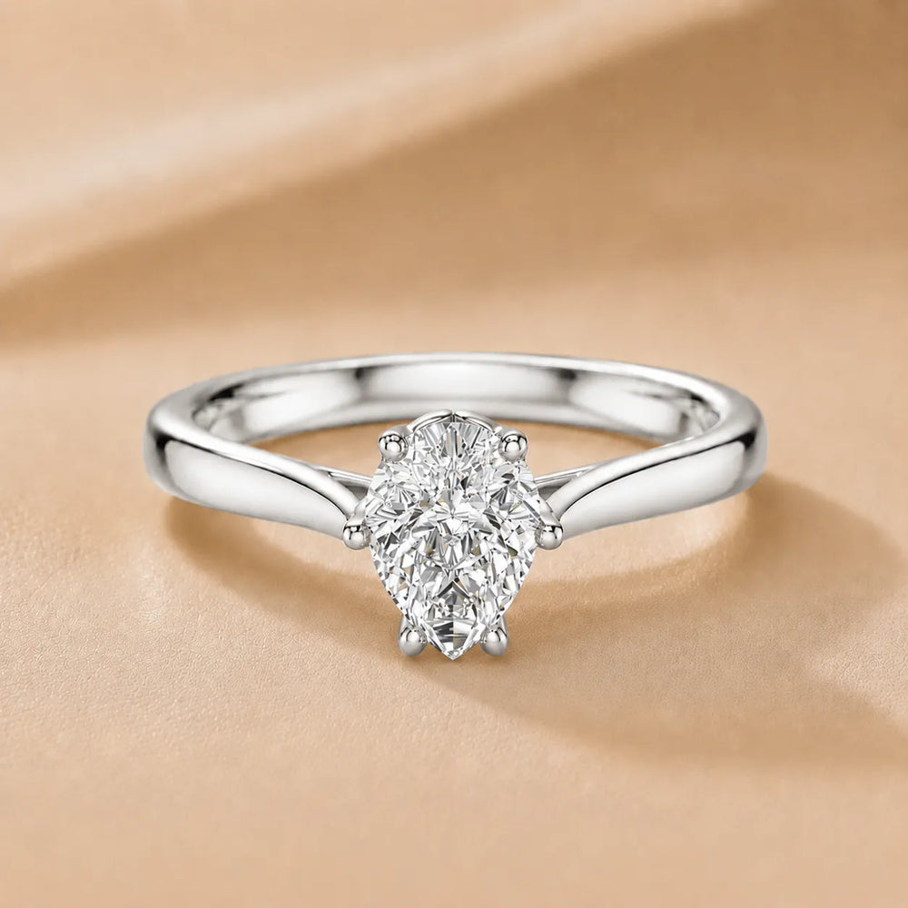 Classic Solitaire Ring with Elegant Center Stone