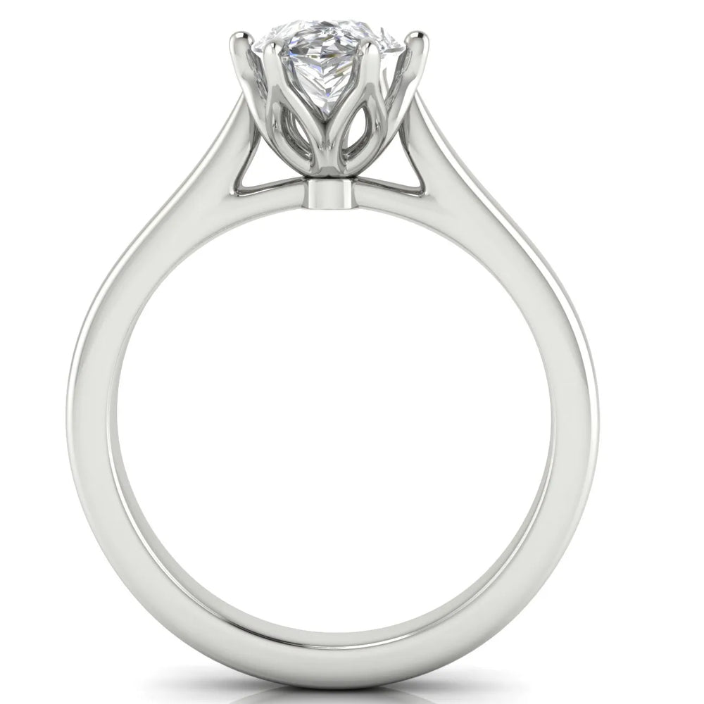 Classic Solitaire Ring with Elegant Center Stone