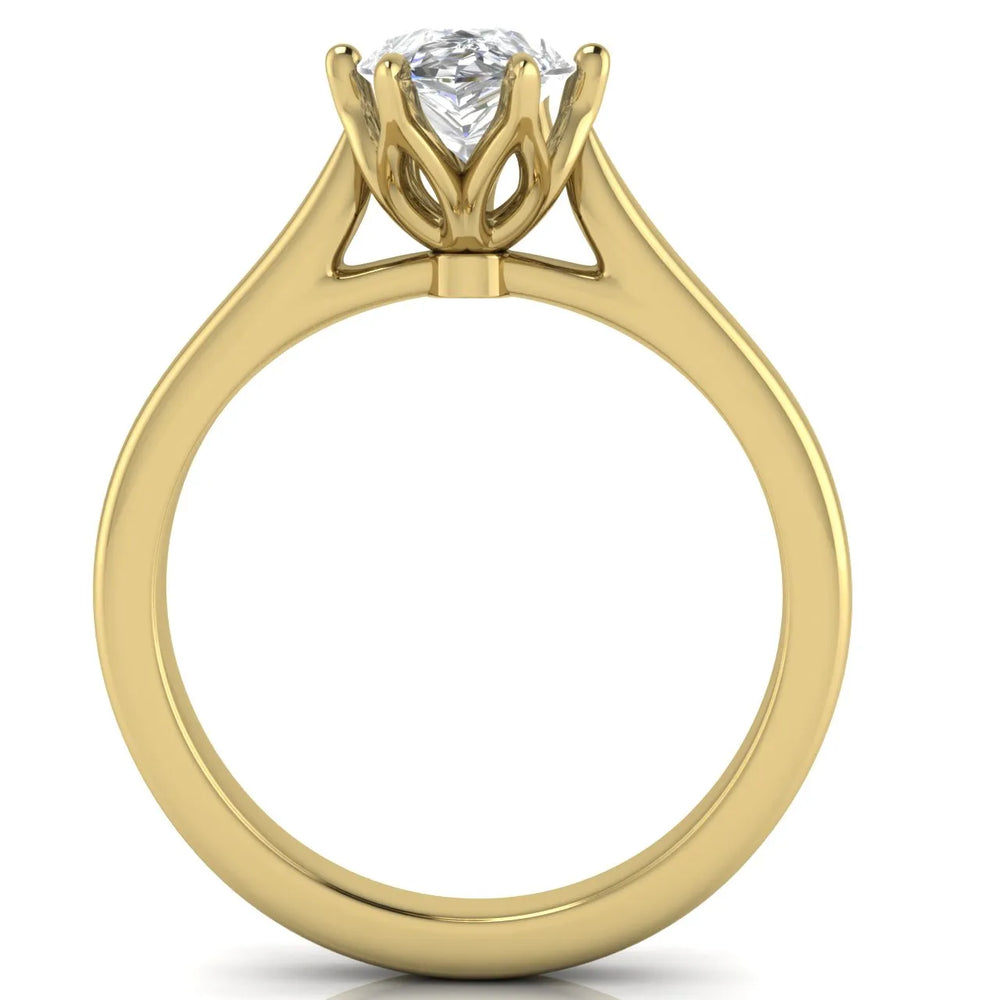 Classic Solitaire Ring with Elegant Center Stone