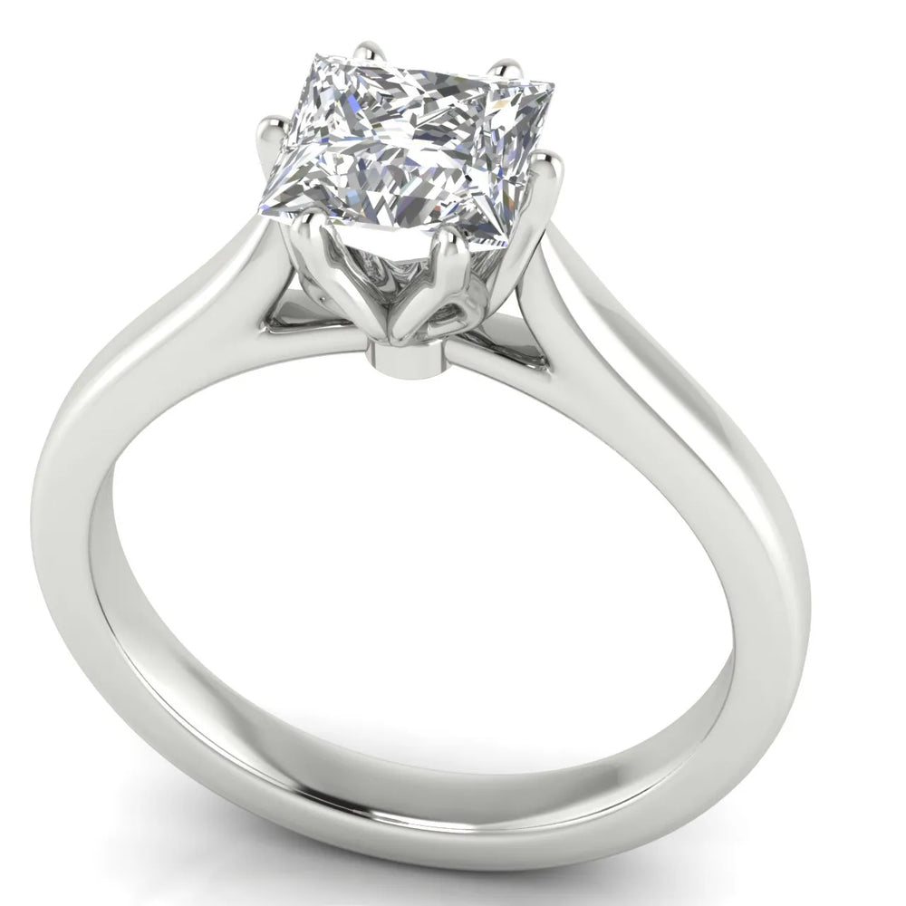 Classic Solitaire Ring with Elegant Center Stone