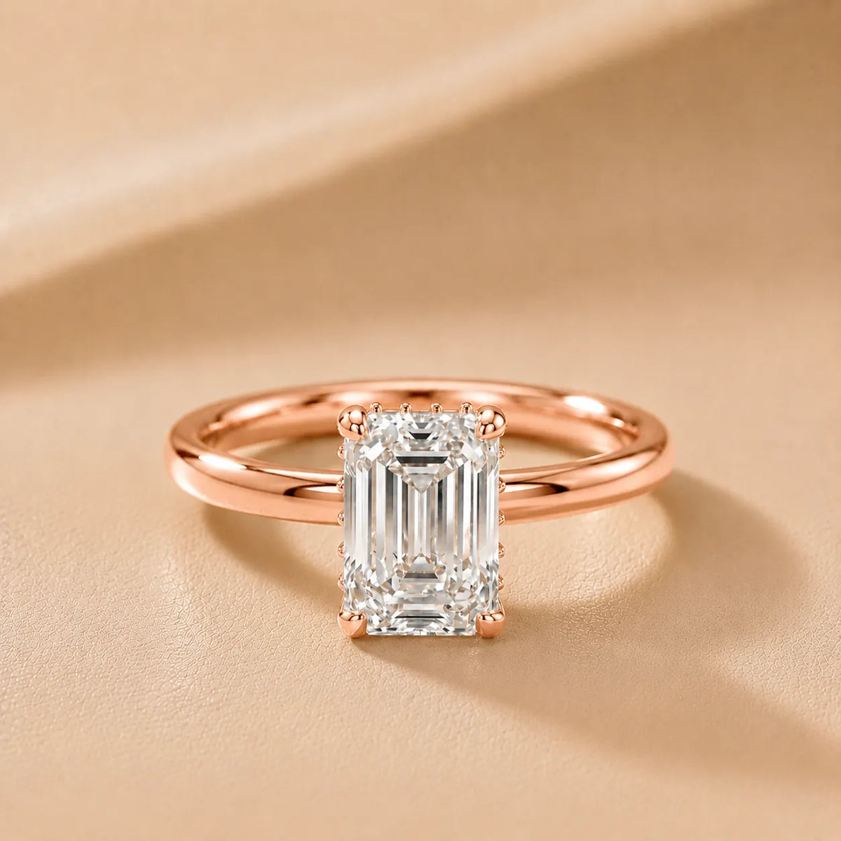 Charlotte Charm Solitaire Round Diamond Engagement Ring