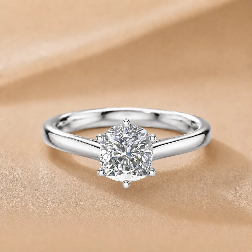 Classic Six-Prong Solitaire Ring