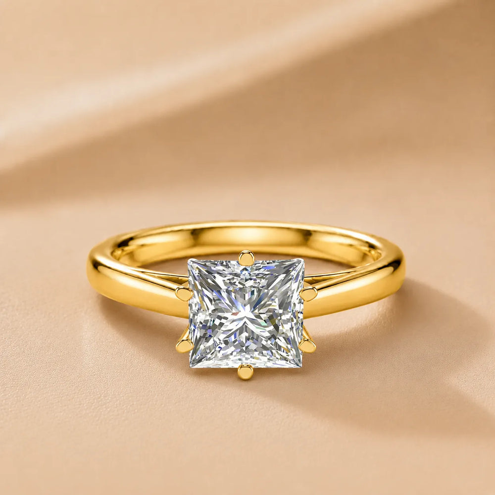 Classic Six-Prong Solitaire Ring