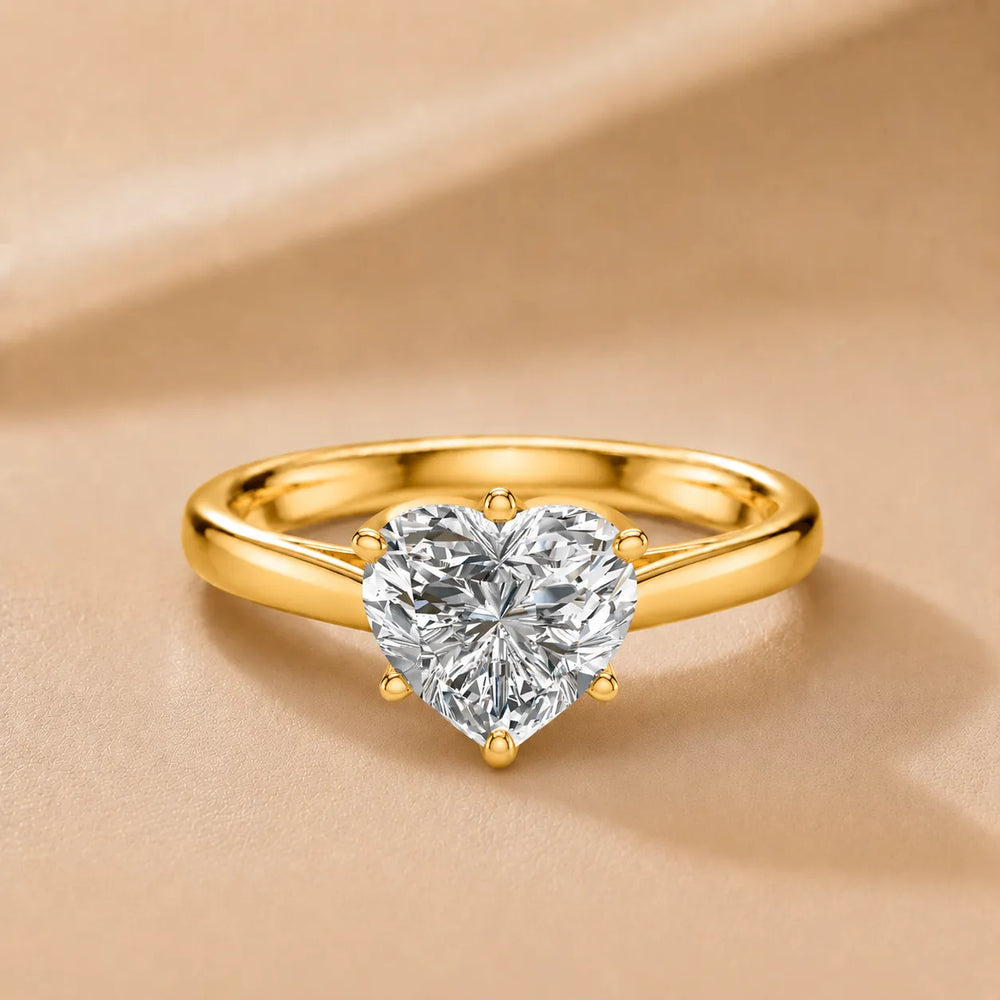 Classic Six-Prong Solitaire Ring