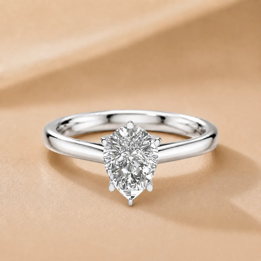 Classic Six-Prong Solitaire Ring