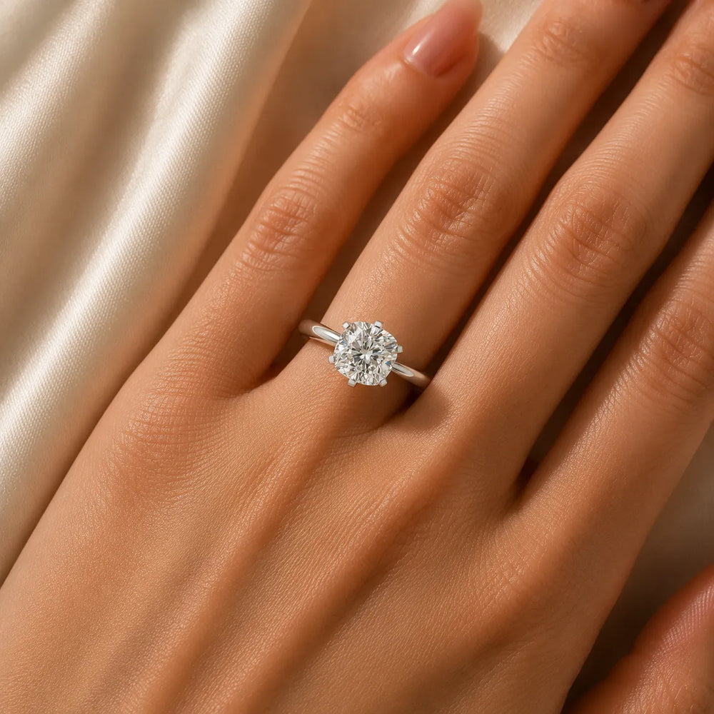 Classic Solitaire Engagement Ring