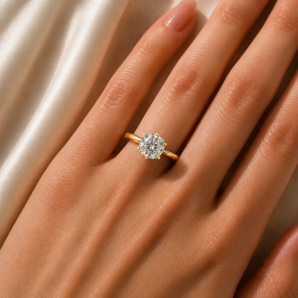 Classic Solitaire Engagement Ring