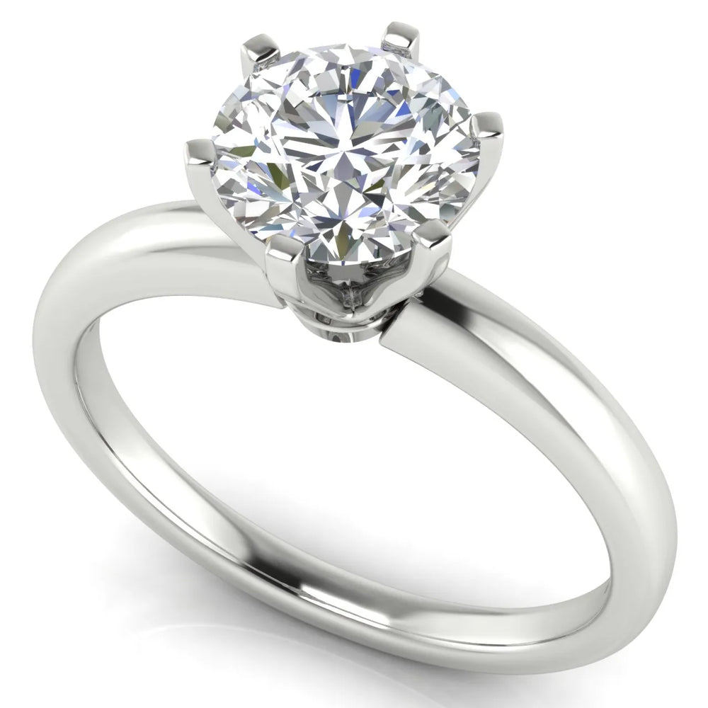 Classic Solitaire Engagement Ring