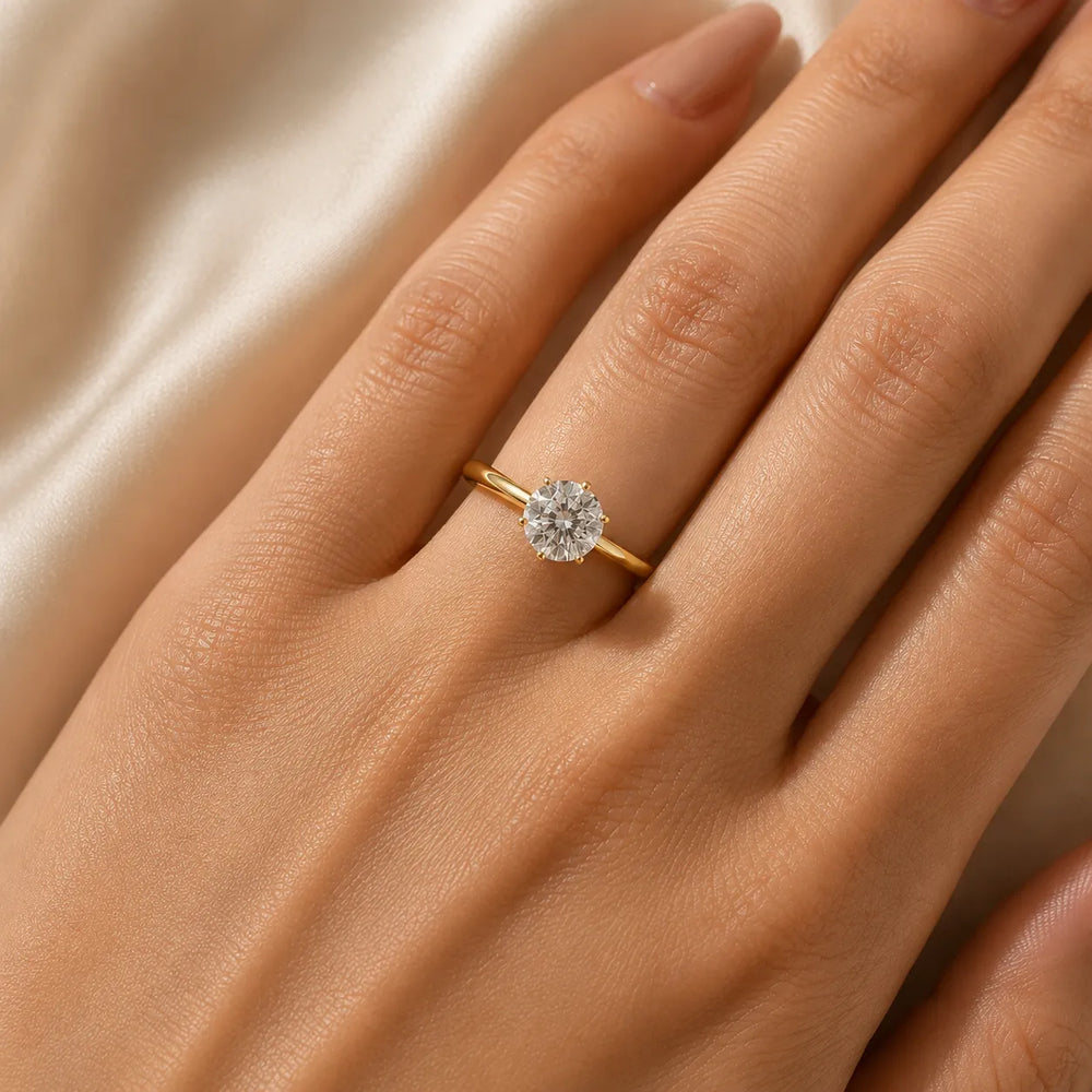 Classic Solitaire Engagement Ring
