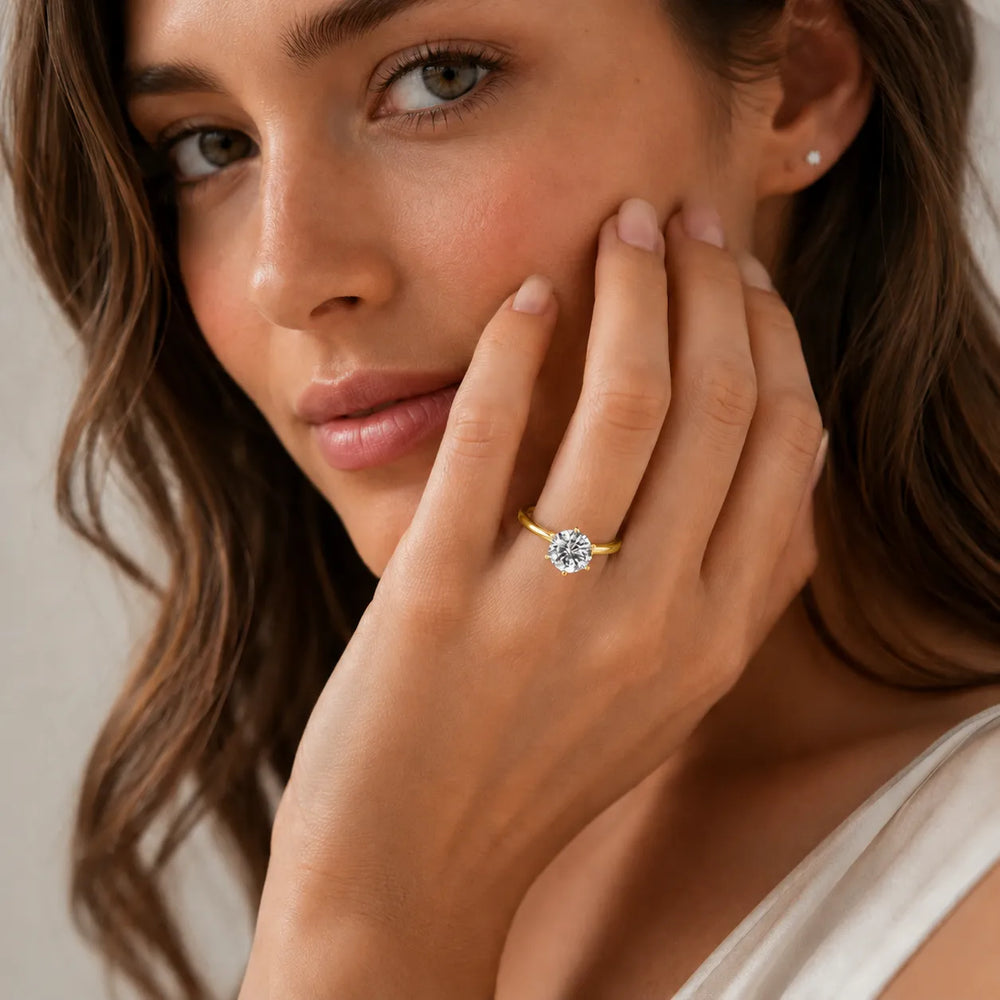 Classic Solitaire Engagement Ring