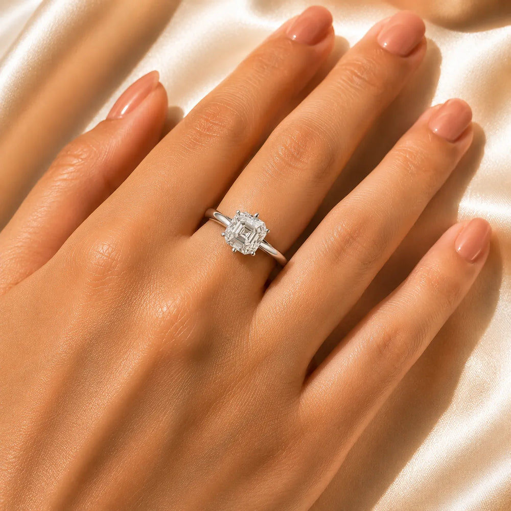 Classic Six-Prong Solitaire Ring