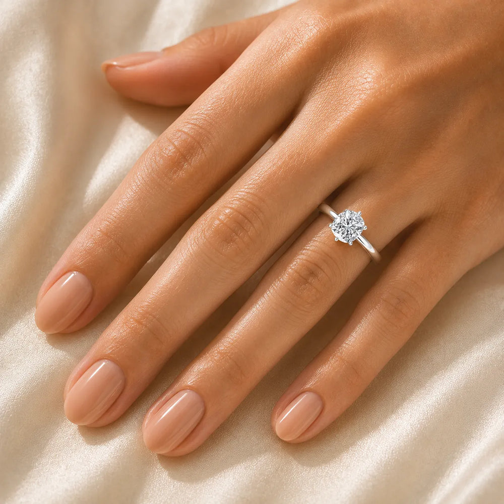 Classic Six-Prong Solitaire Ring