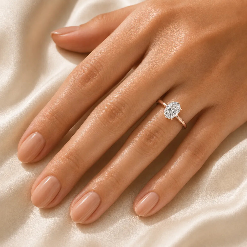 Classic Six-Prong Solitaire Ring
