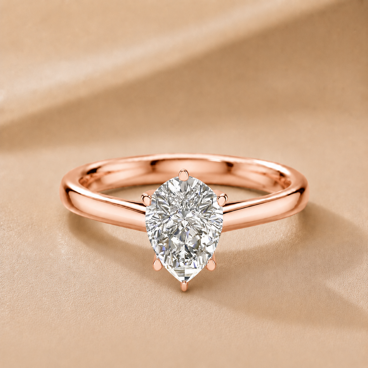 Classic Six-Prong Solitaire Ring