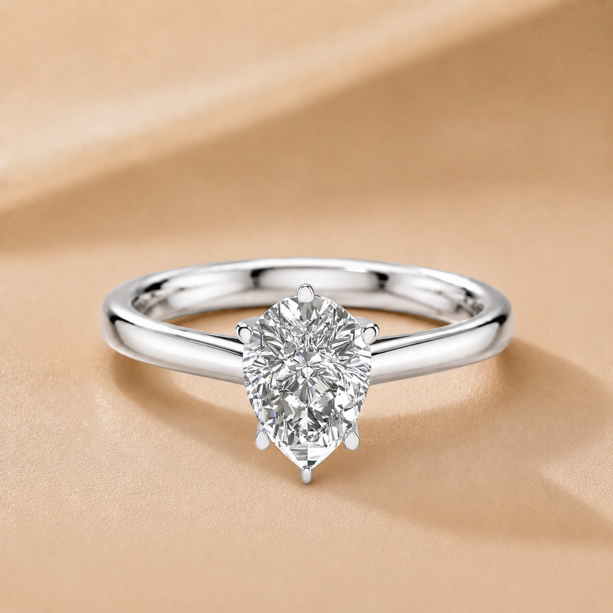 Classic Six-Prong Solitaire Ring