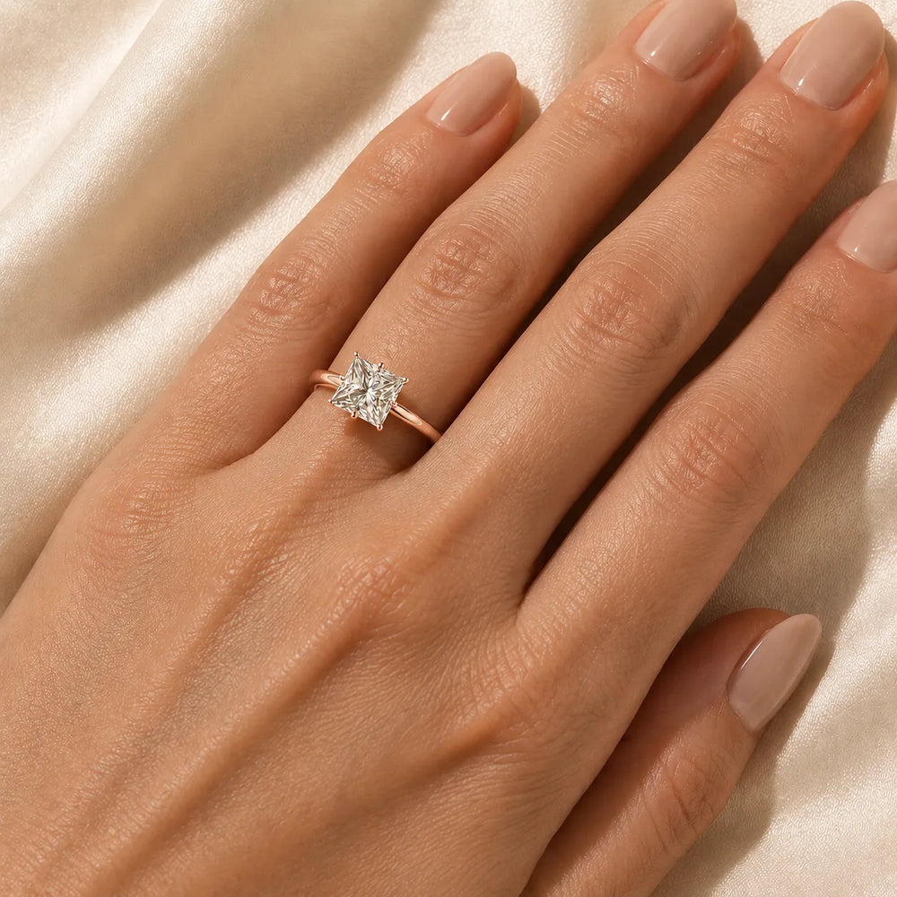 Classic Six-Prong Solitaire Ring