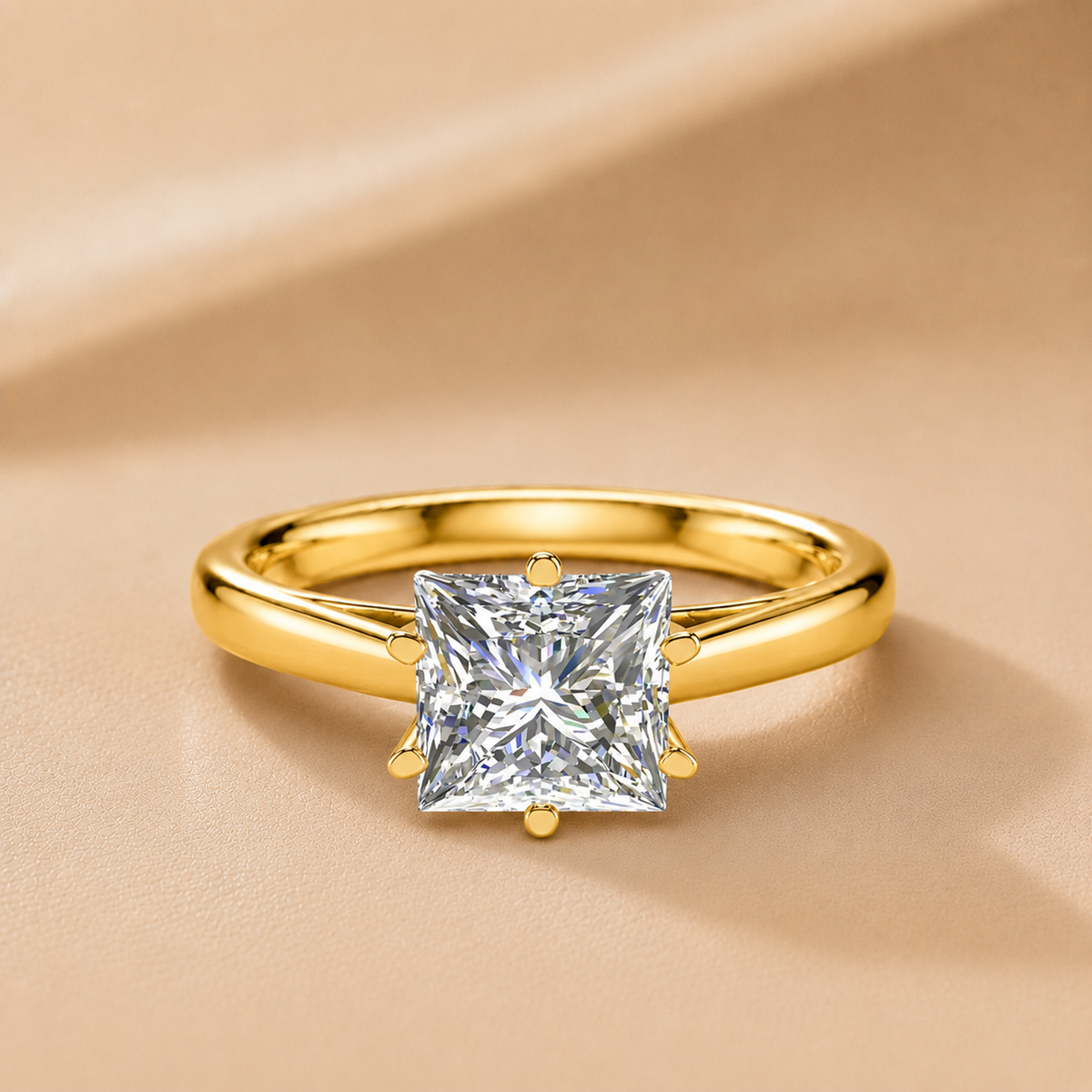 Classic Six-Prong Solitaire Ring