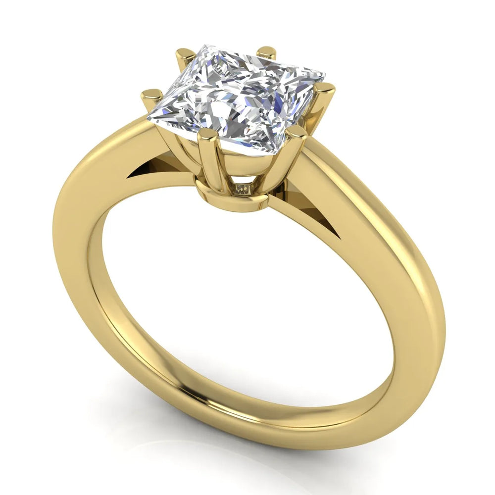 Classic Six-Prong Solitaire Ring
