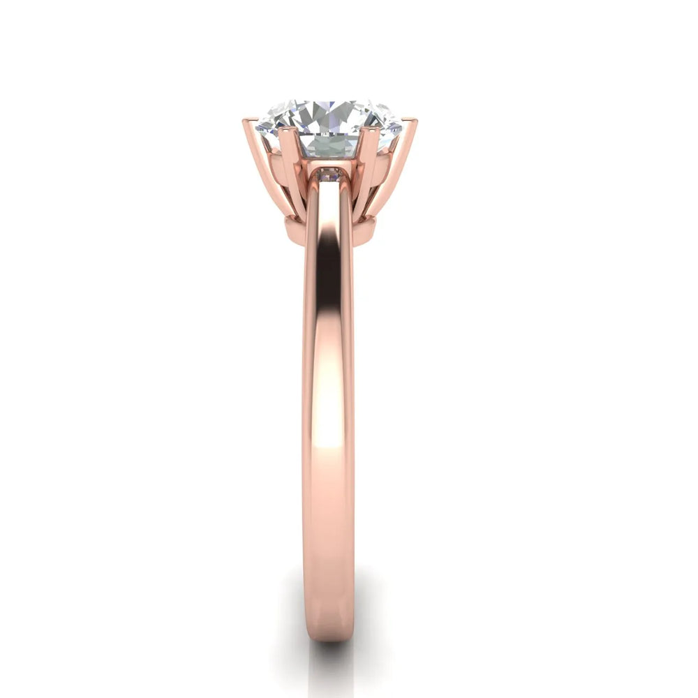 Classic Six-Prong Solitaire Ring