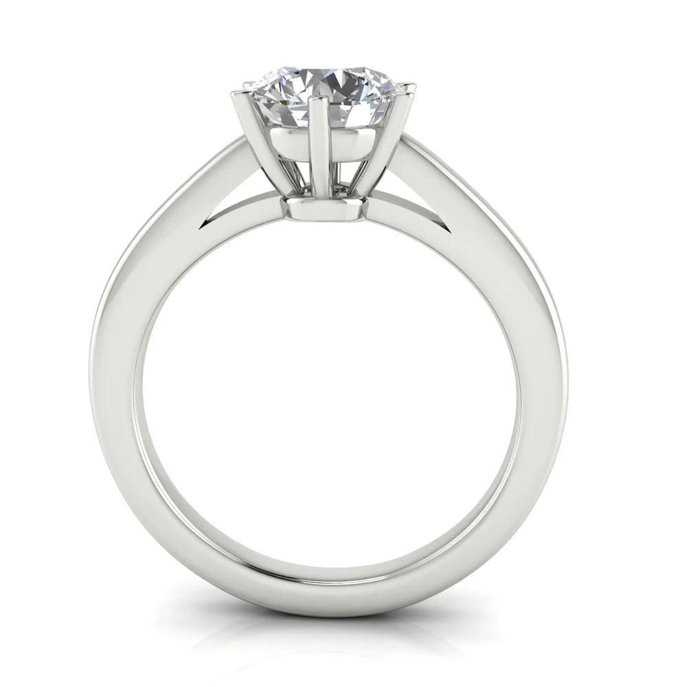 Classic Six-Prong Solitaire Ring