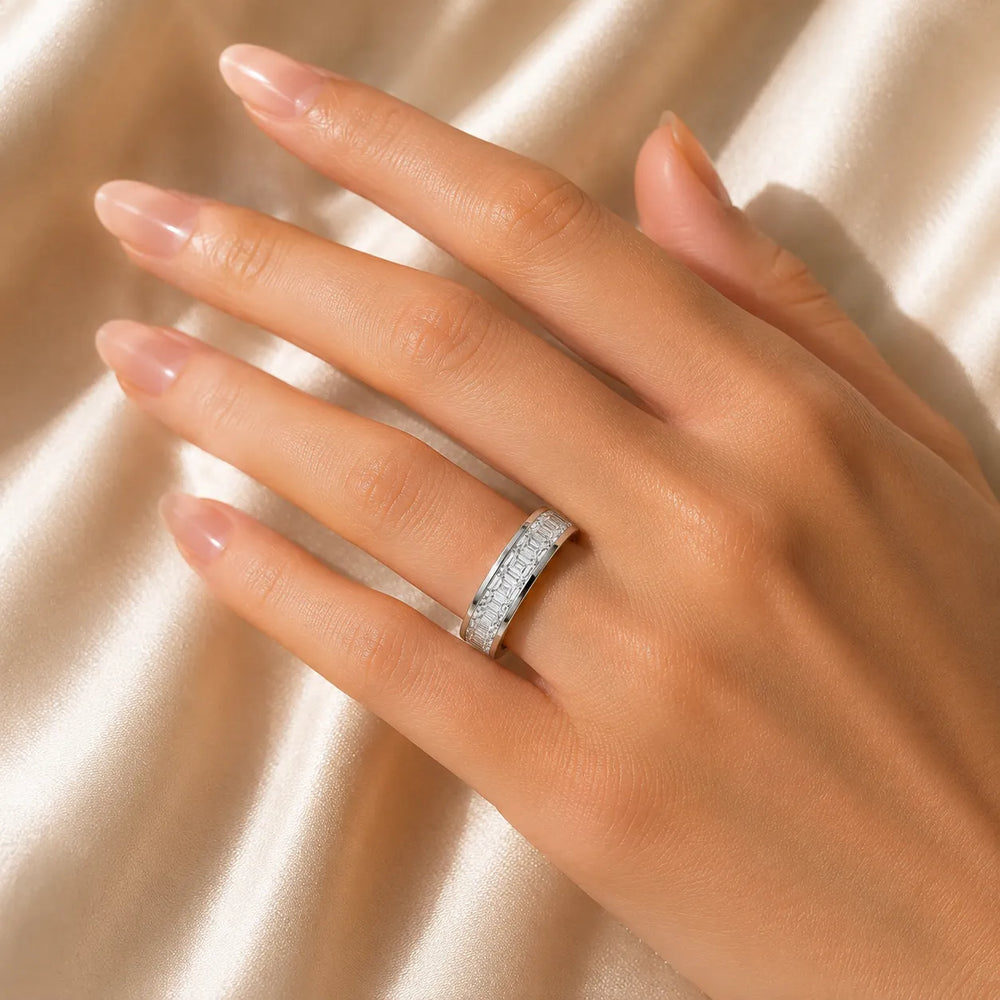 Classic Baguette Symphony Ring