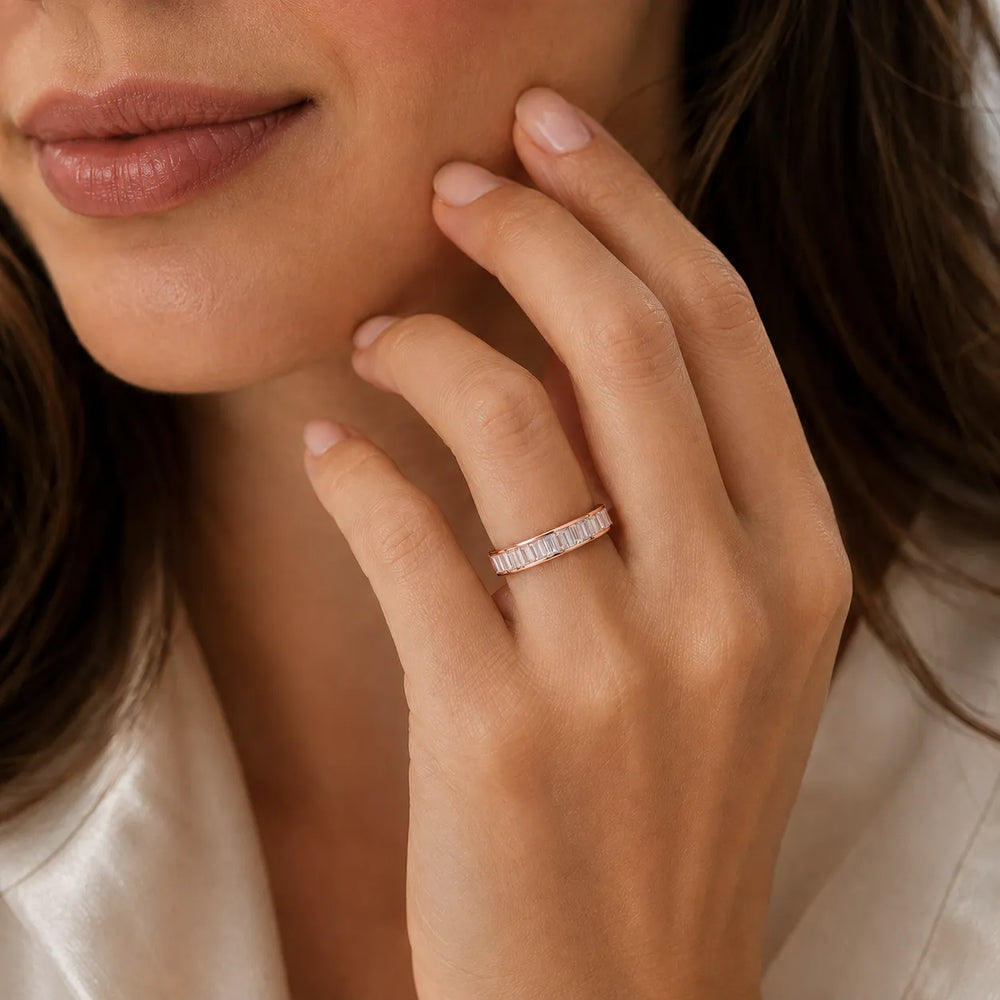 Classic Baguette Symphony Ring