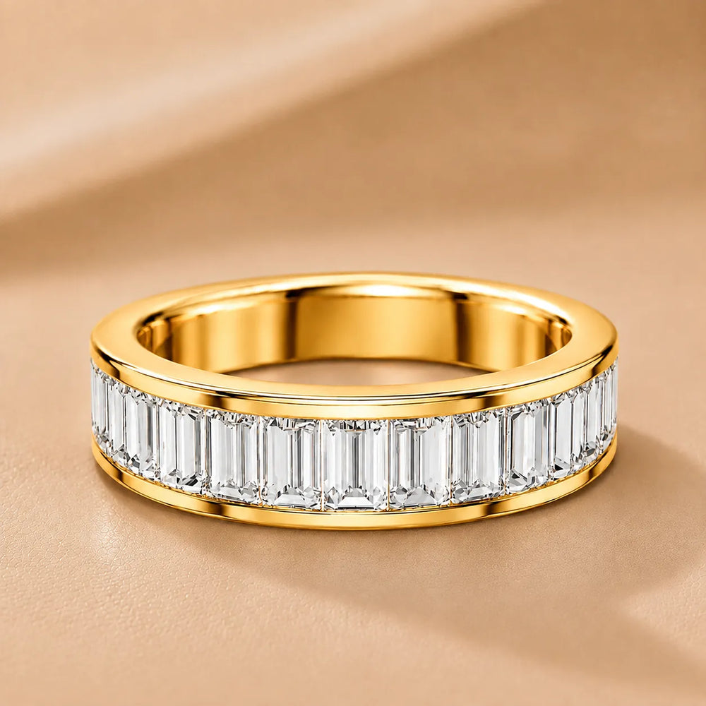 Classic Baguette Symphony Ring