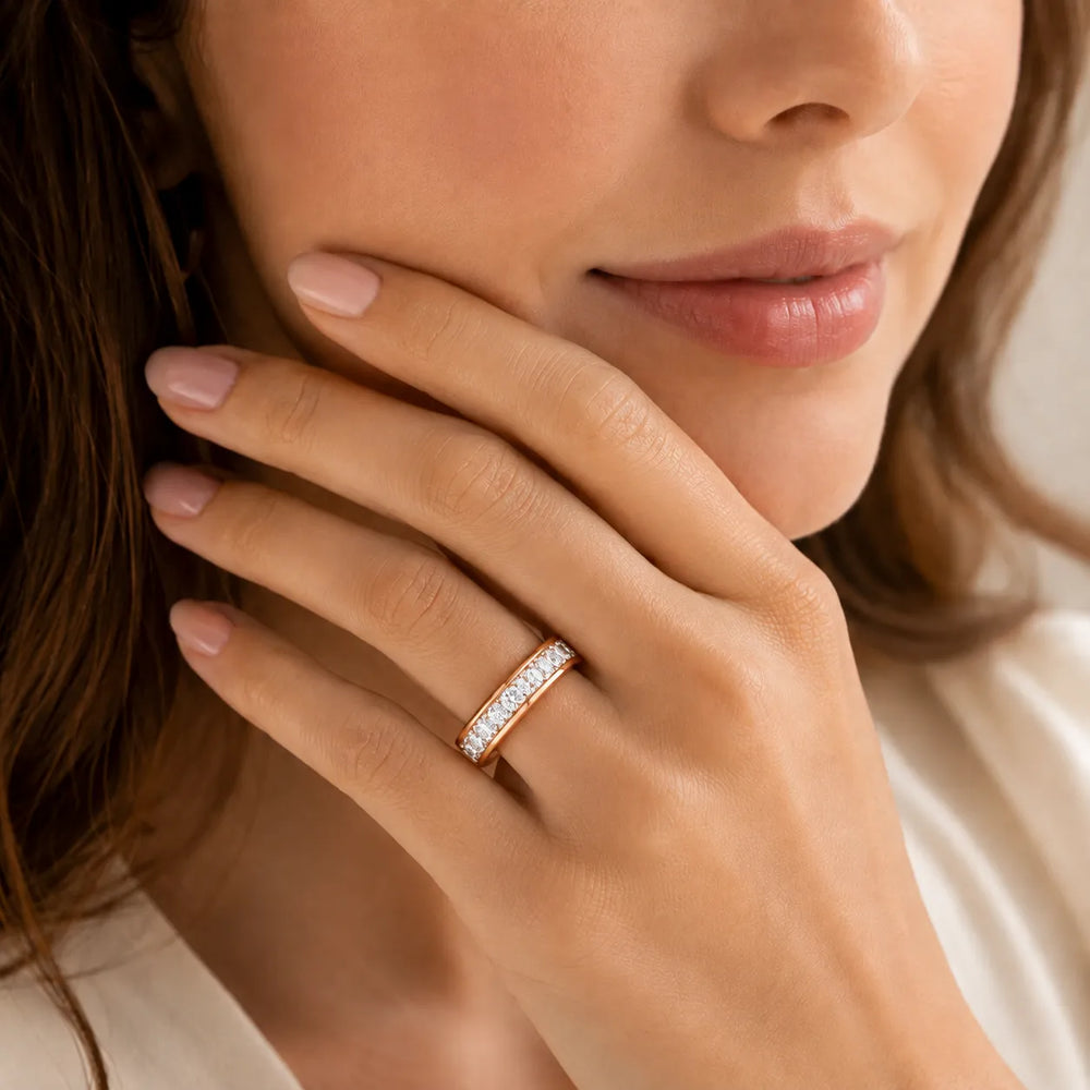 Classic Baguette Symphony Ring