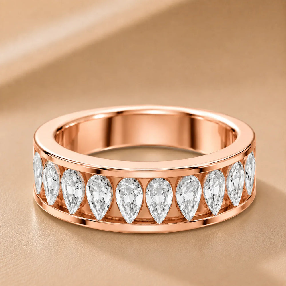 Classic Baguette Symphony Ring