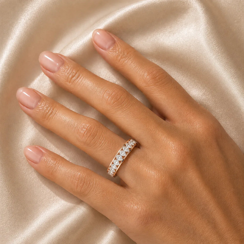 Classic Baguette Symphony Ring