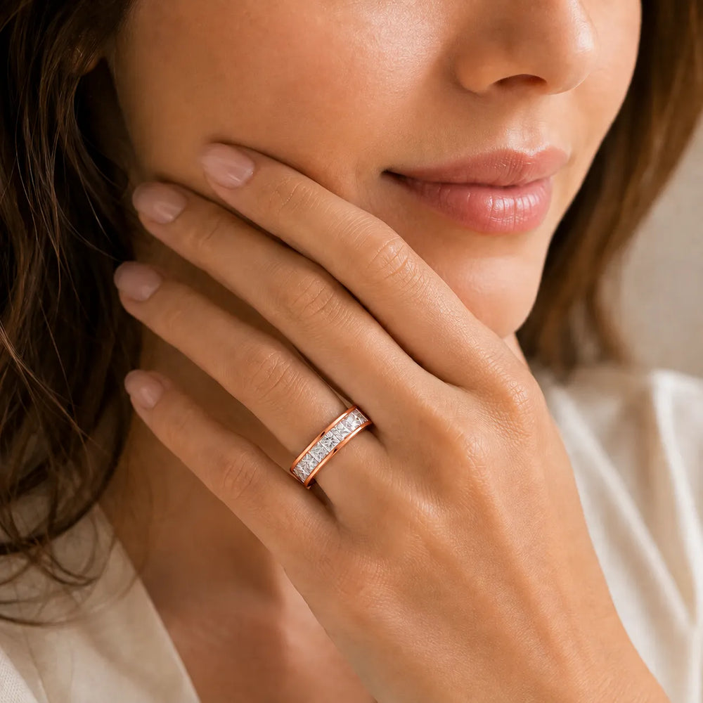 Classic Baguette Symphony Ring