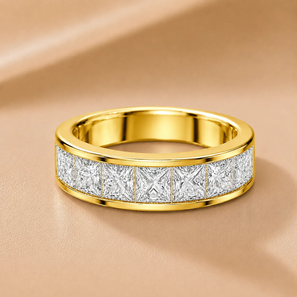Classic Baguette Symphony Ring