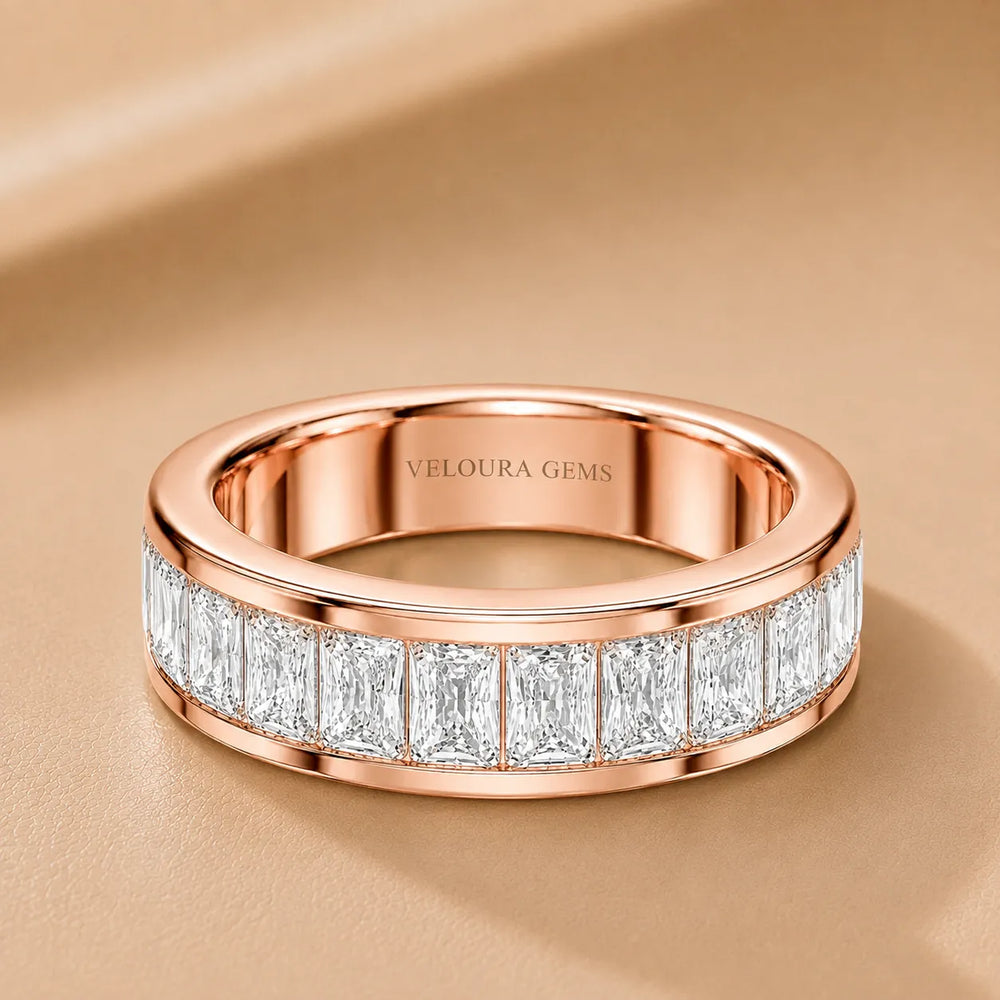 Classic Baguette Symphony Ring