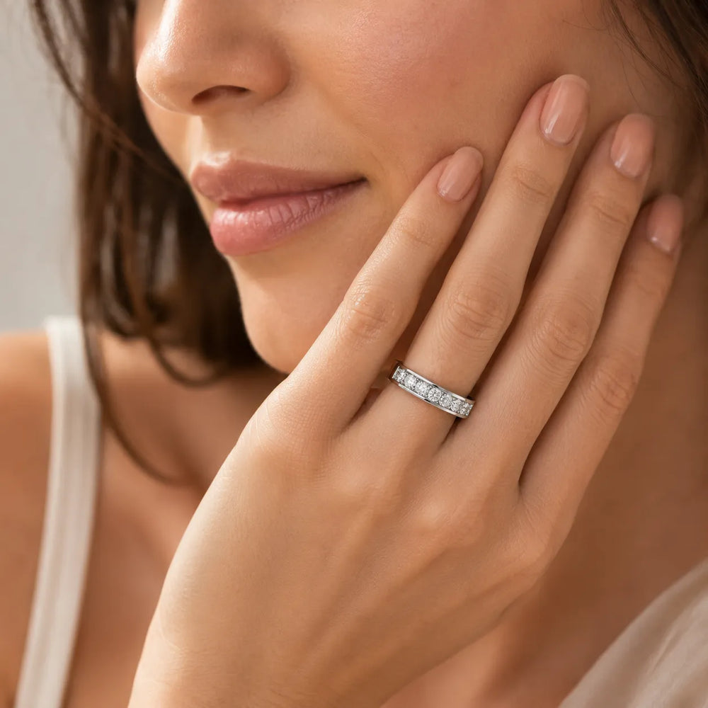 Classic Baguette Symphony Ring