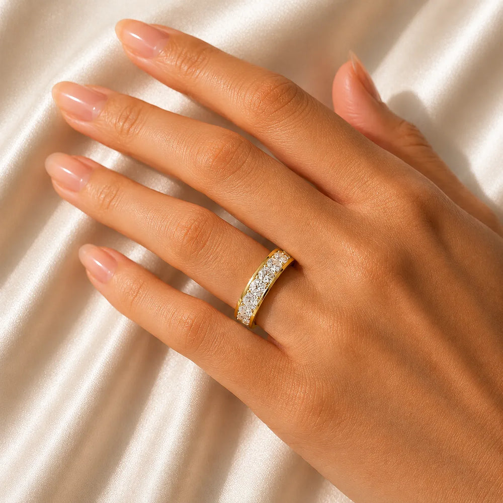 Classic Baguette Symphony Ring