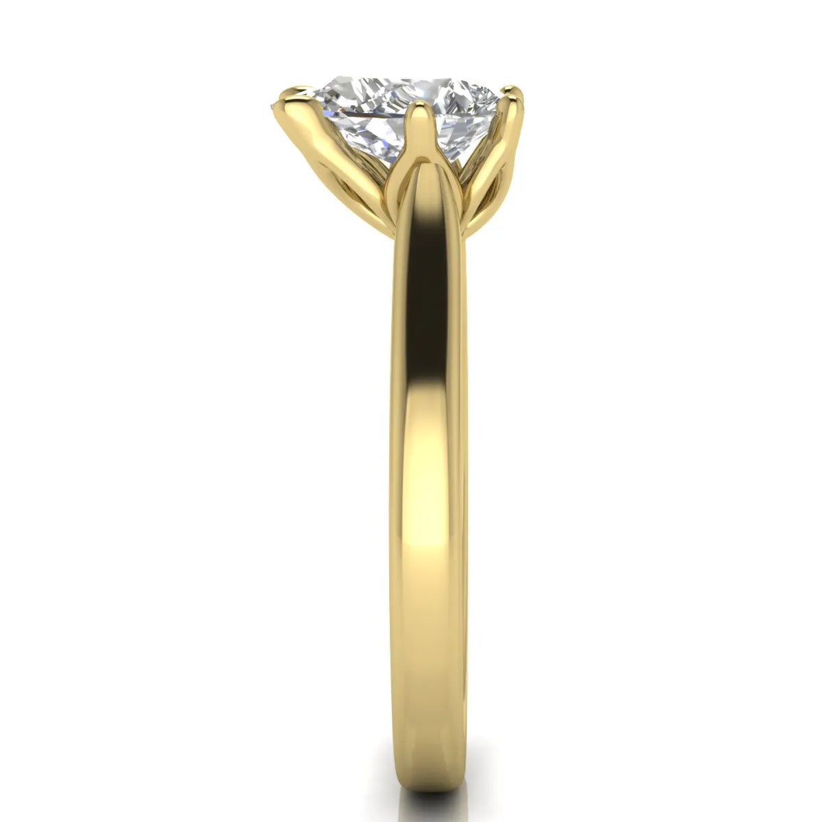 Classic Solitaire Ring with Elegant Center Stone