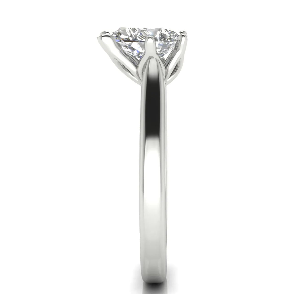 Classic Solitaire Ring with Elegant Center Stone