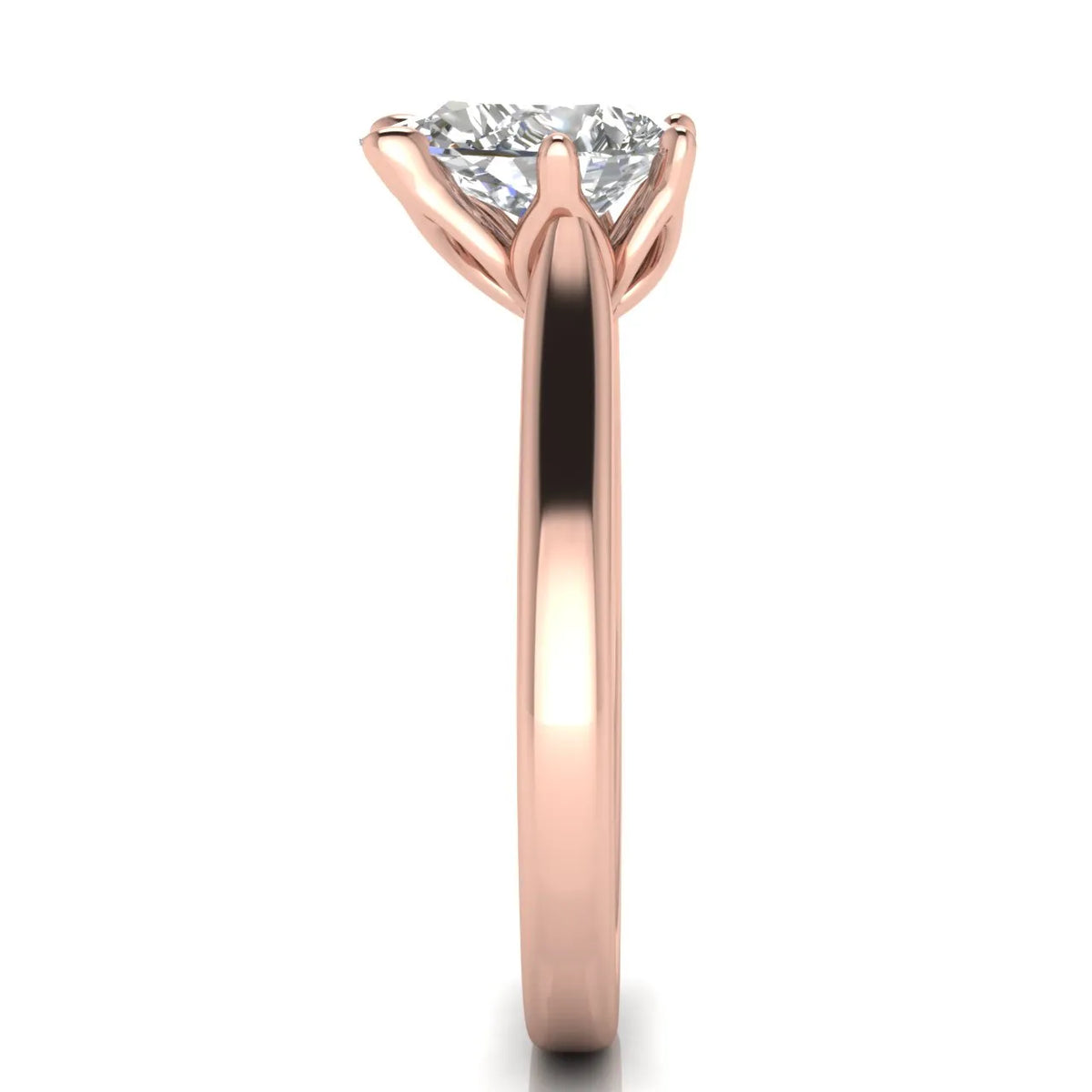 Classic Solitaire Ring with Elegant Center Stone