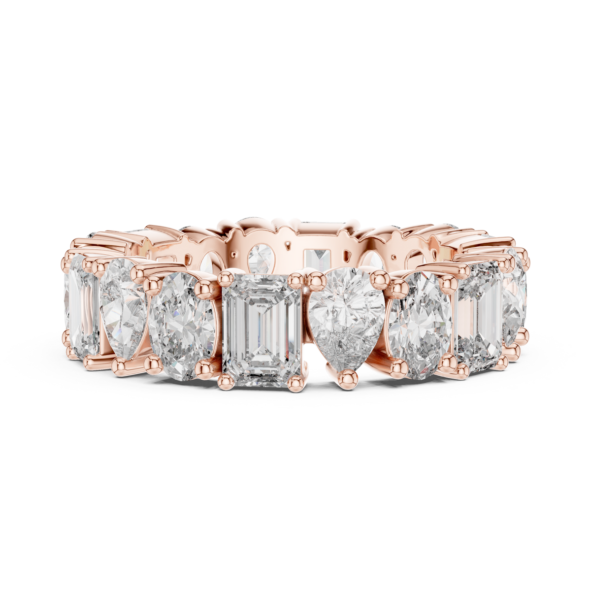 Eternal Mixed-Cut Diamond Band