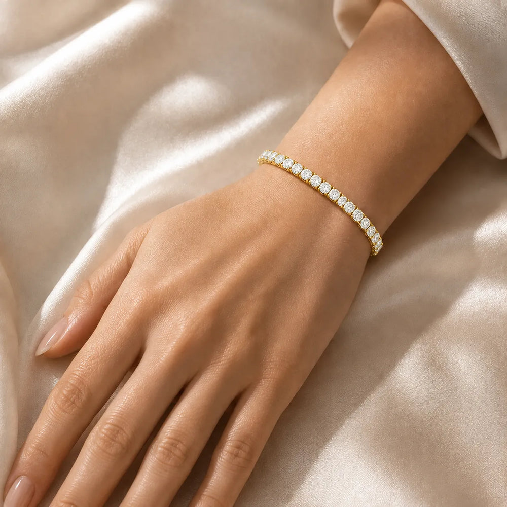 The Diamond Symphony Round Diamond Bracelet