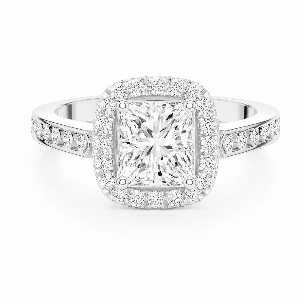 Dreamlight Diamond Affair Ring – Princess (925 Sterling Silver)