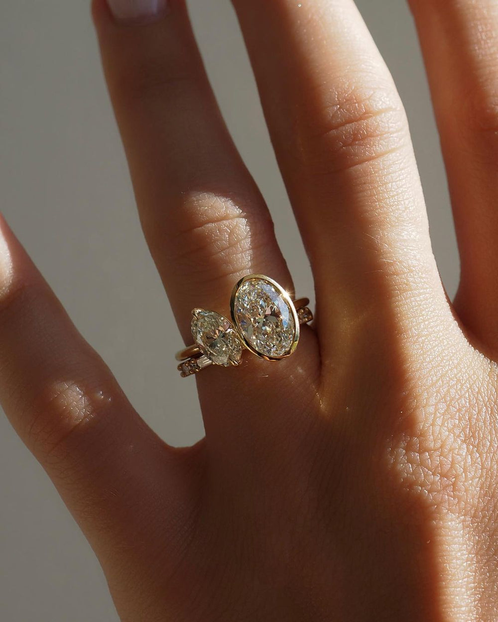 Oval Cut Labgrown Engagement Ring, Oval Cut Ring